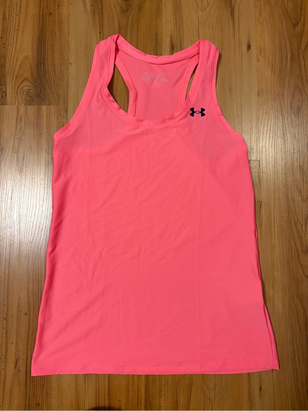 Under Armour Neon Pink Racerback Performance Tank
